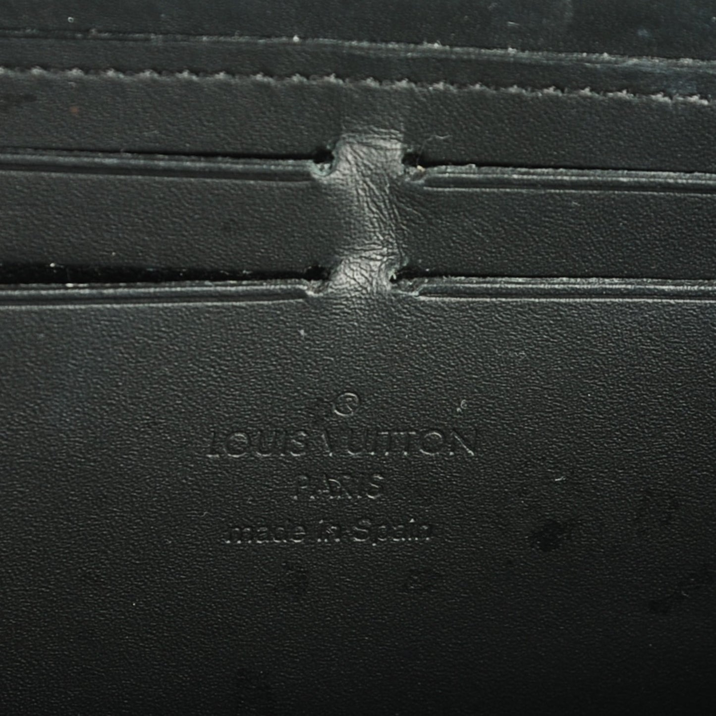 Vernis Clemence Wallet Black