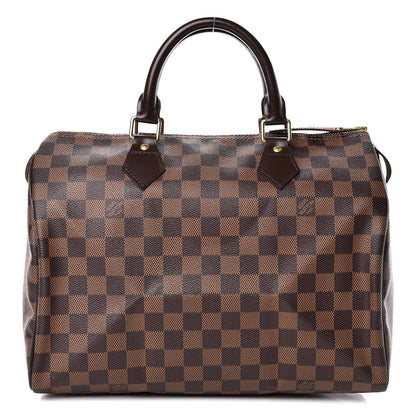 Louis Vuitton Damier Ebene Speedy 30 1 of 11