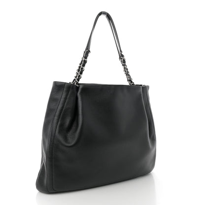 Chanel Caviar Timeless CC Shoulder Bag Black 3 of 10