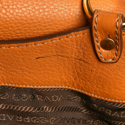 Prada Vitello Daino Tote Ambra 11 of 11