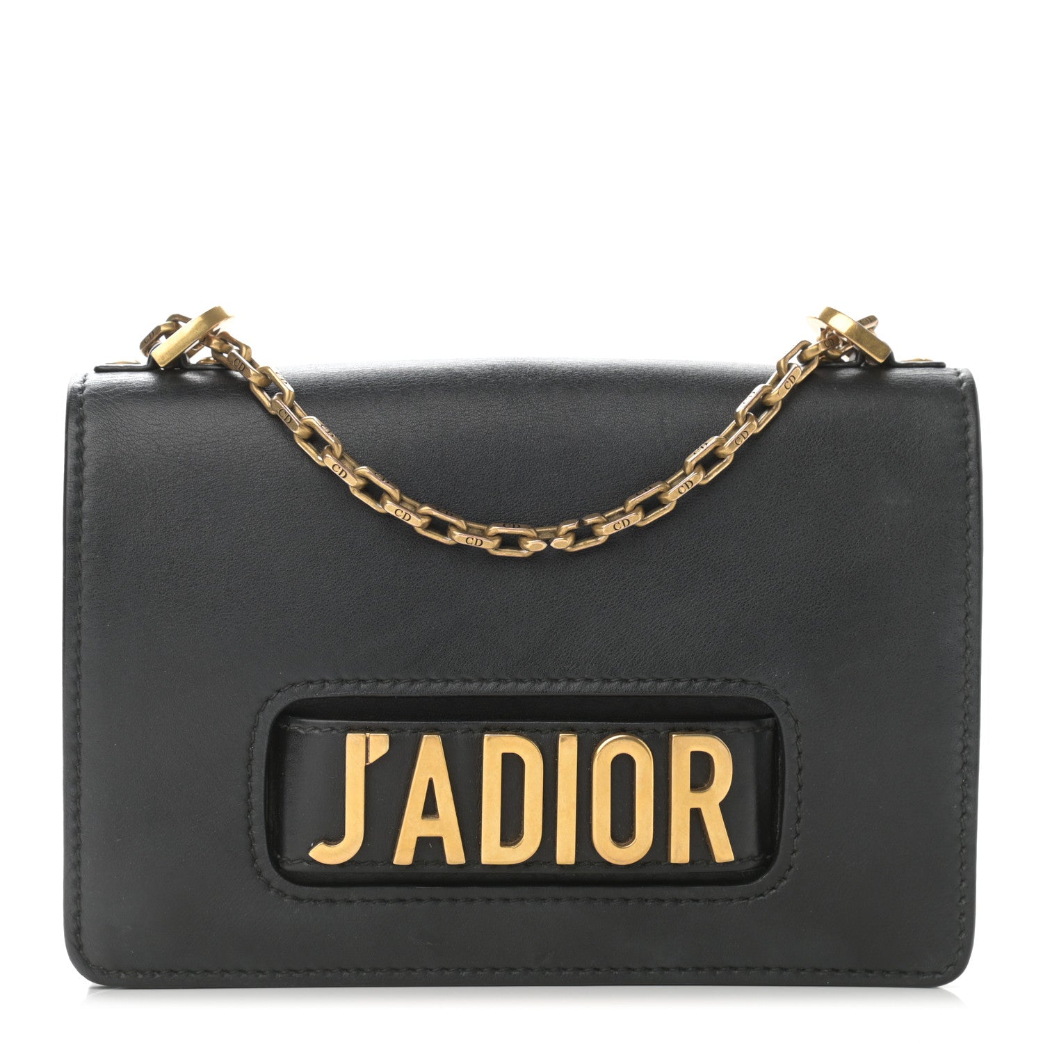 Christian Dior Calfskin J'Adior Chain Flap Bag Black 1 of 10