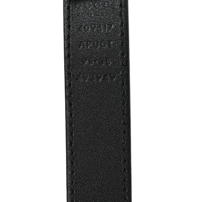 Gucci Calfskin Double G 20mm Belt 95 38 Black 3 of 4