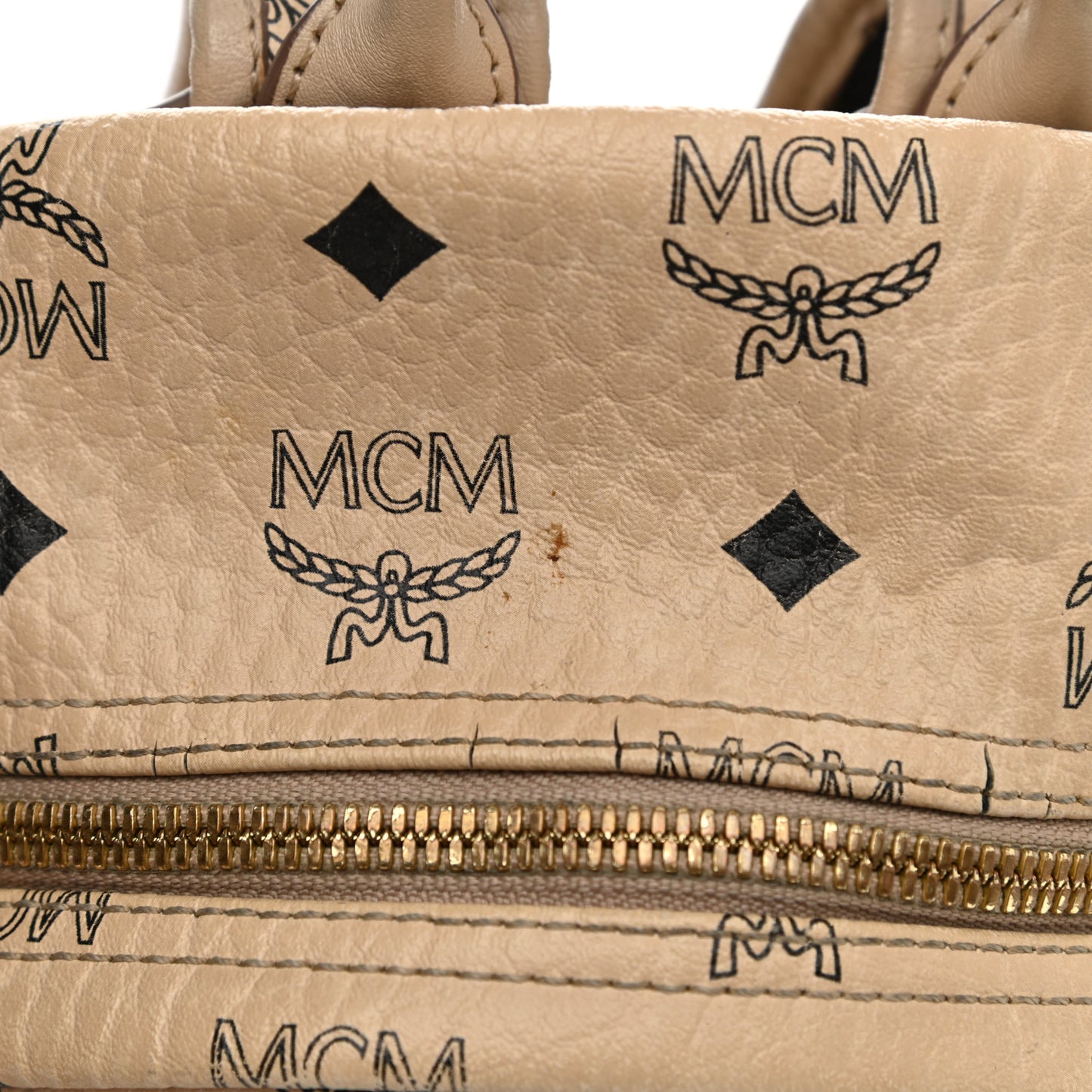 Visetos Side Stud Mini Stark Backpack Beige