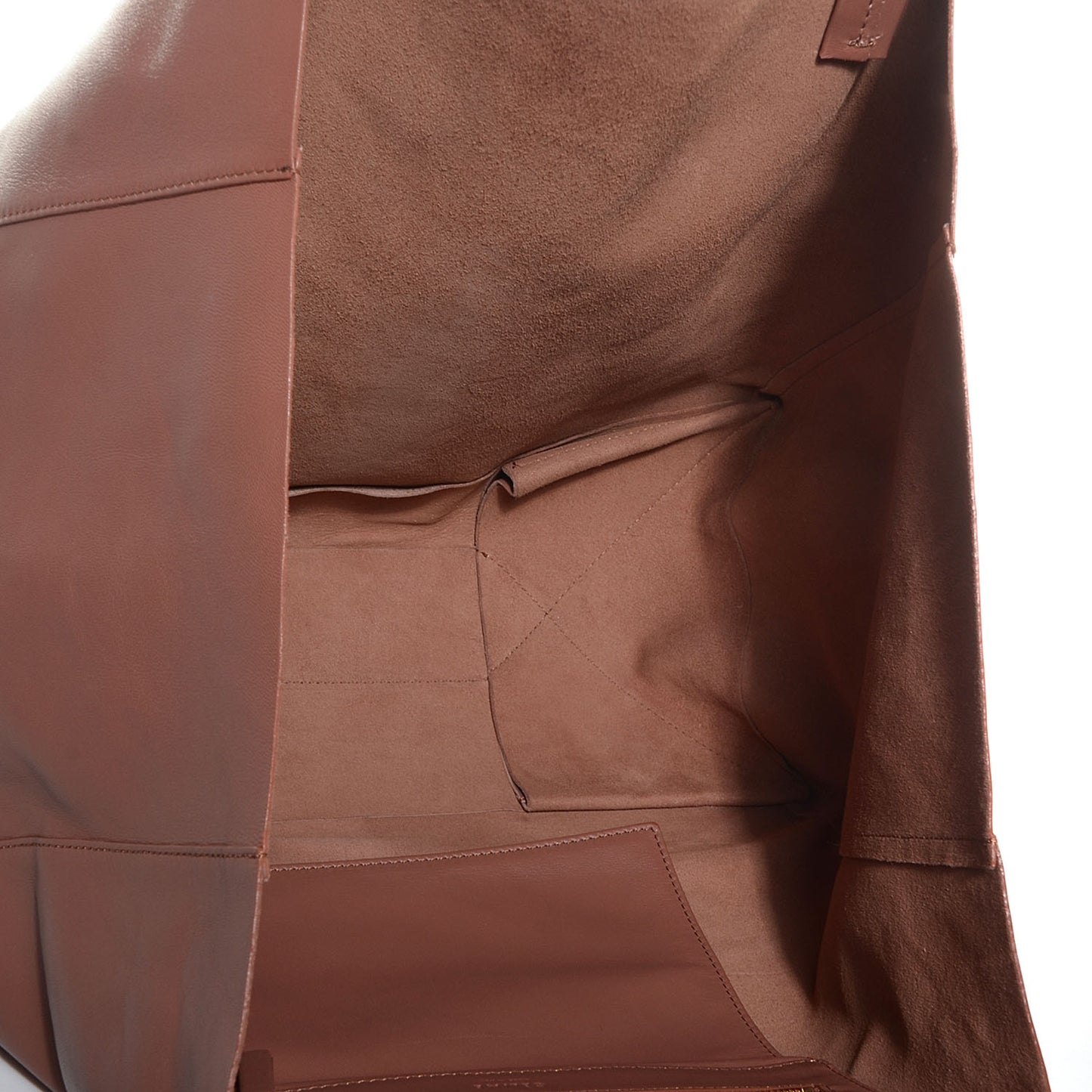 Lambskin Horizontal Cabas Sienna