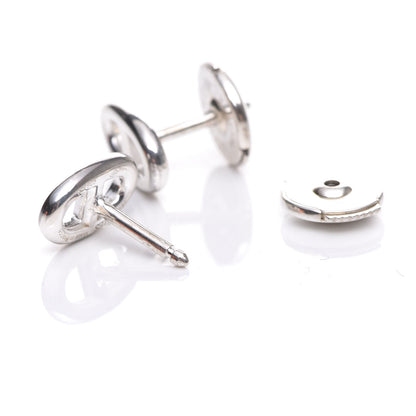 Hermes Sterling Silver TPM Farandole Earrings 6 of 7