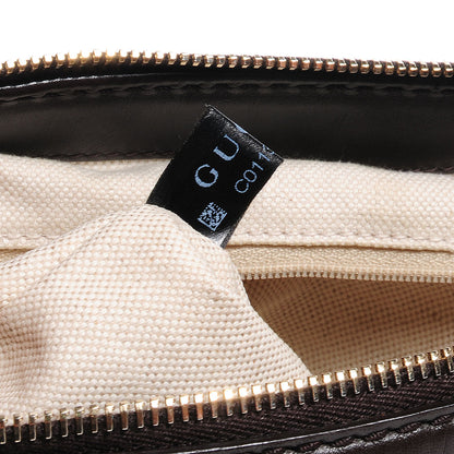 Gucci Monogram Sukey Medium Top Handle Brown 8 of 8