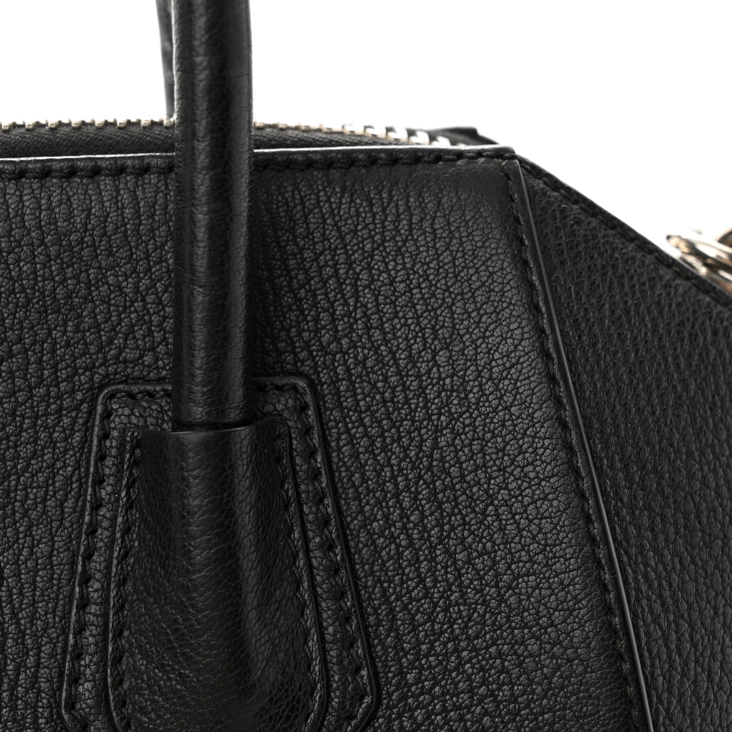 Sugar Goatskin Small Antigona Black