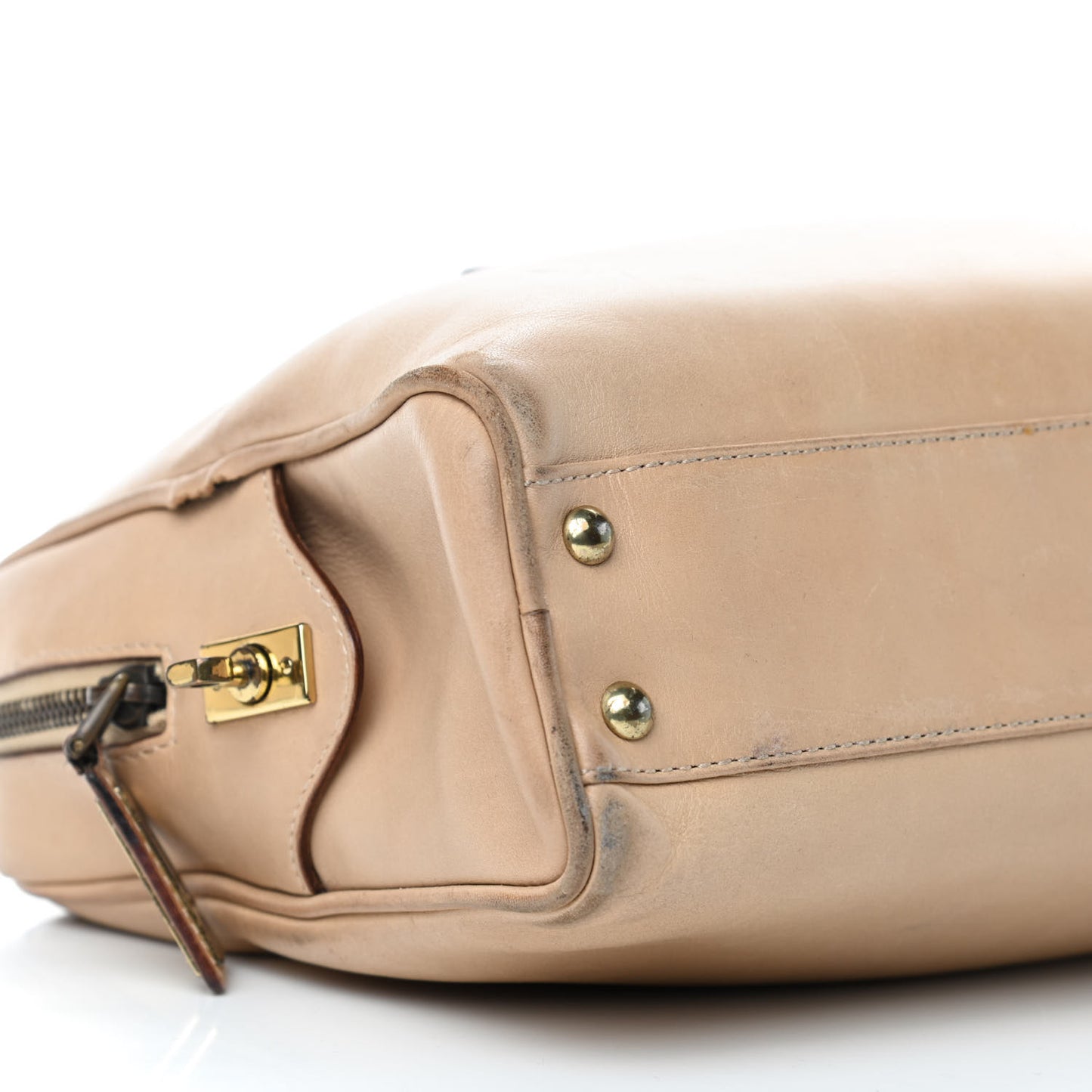 Calfskin Tote Bag Beige