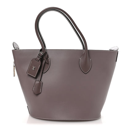 Louis Vuitton Veau Satin Holdall PM Gris 2 of 21