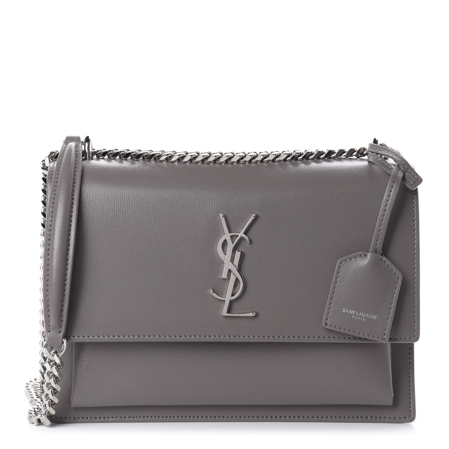 Calfskin Medium Monogram Sunset Fog