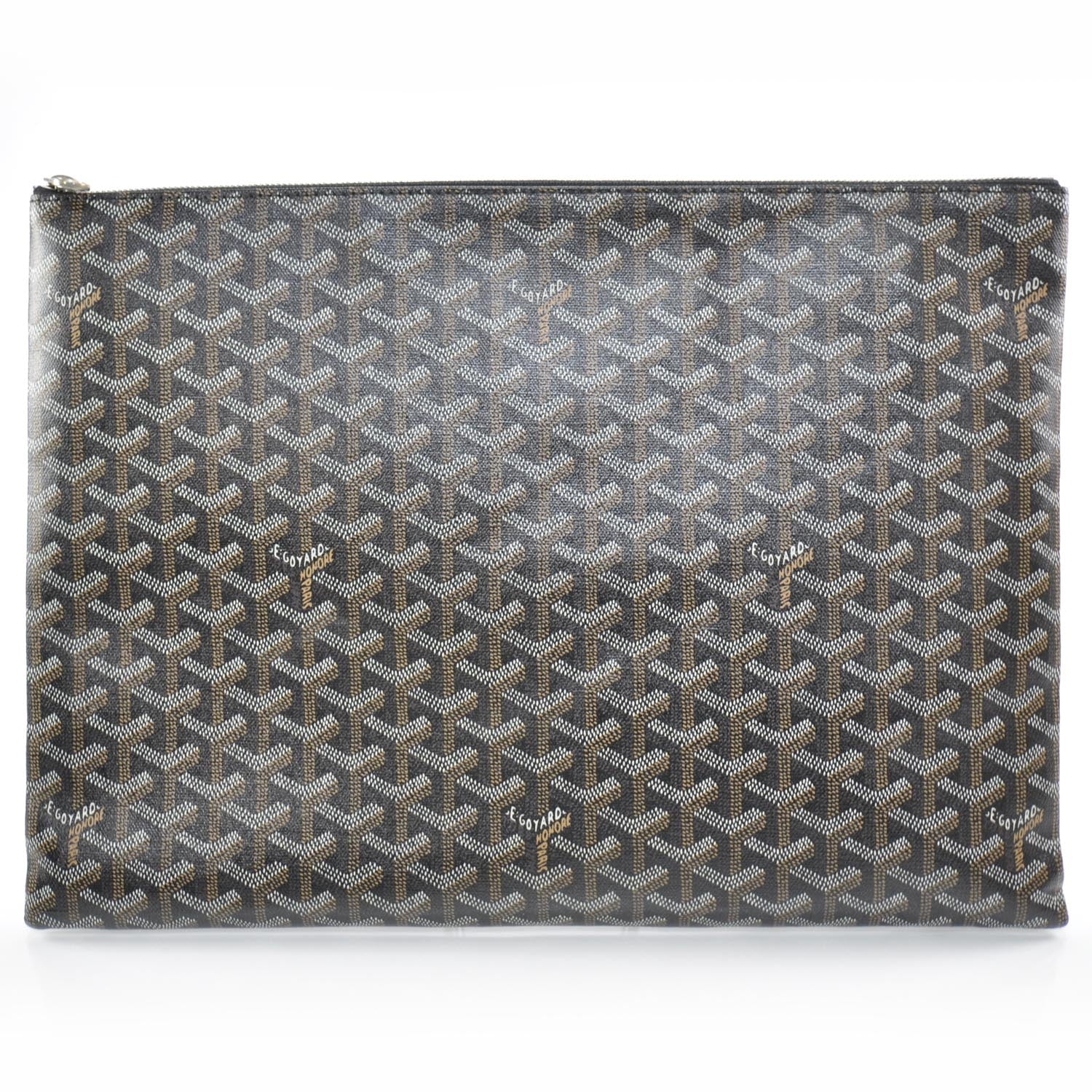 Goyard Goyardine Document Case Black 1 of 8