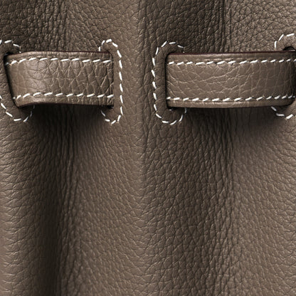 Hermes Togo Birkin 25 Etoupe 13 of 33