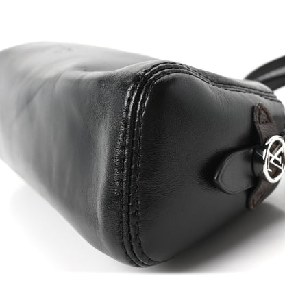 Louis Vuitton Lambskin Pochette Vibe Black 9 of 9
