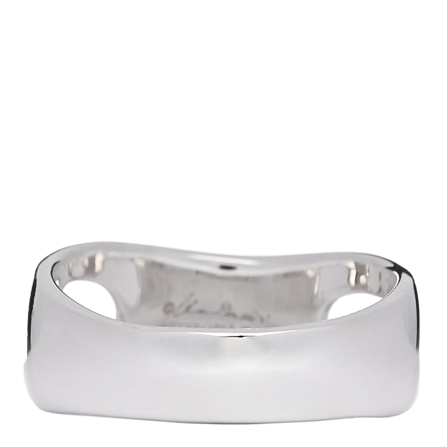 Tiffany Sterling Silver Elsa Peretti Open Side Ring 60 9.25 3 of 4