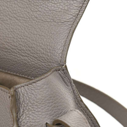 Chloe Calfskin Mini Marcie Round Crossbody Bag Cashmere Grey 10 of 12