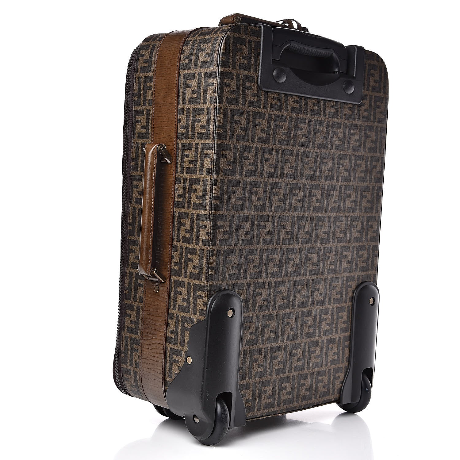 Fendi Zucca Carry On Luggage Tobacco 532050 – FASHIONPHILE