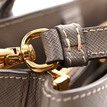 Prada Saffiano Lux Medium Tote Argilla 12 of 14
