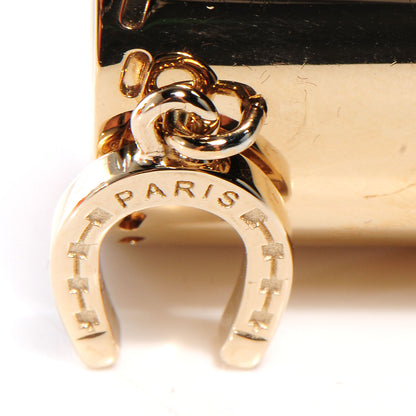 Hermes Charms Fer a Cheval Horseshoe Scarf Ring Gold 5 of 6