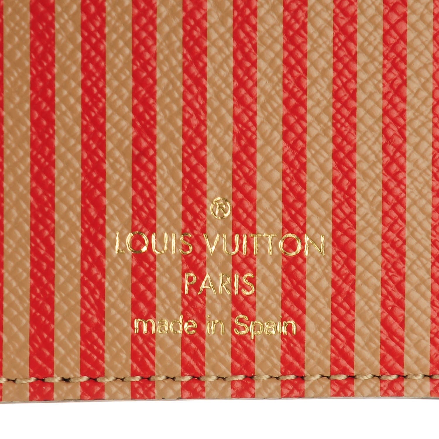 Louis Vuitton Monogram Illustre Trunk Key Holder Bordeaux 4 of 4