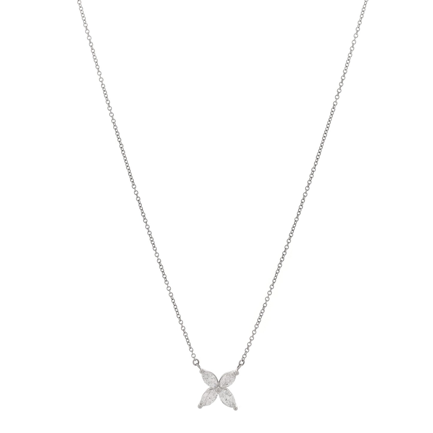 Platinum Diamond Large Victoria Necklace