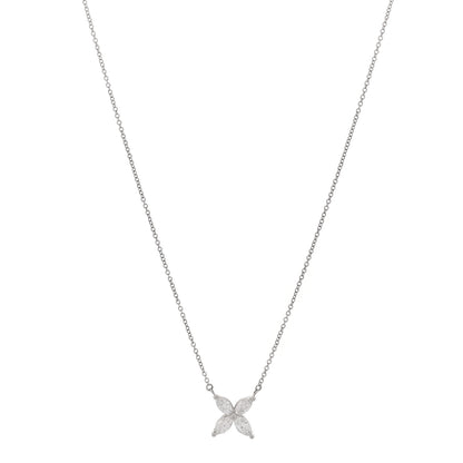 Tiffany Platinum Diamond Large Victoria Necklace 1 of 5