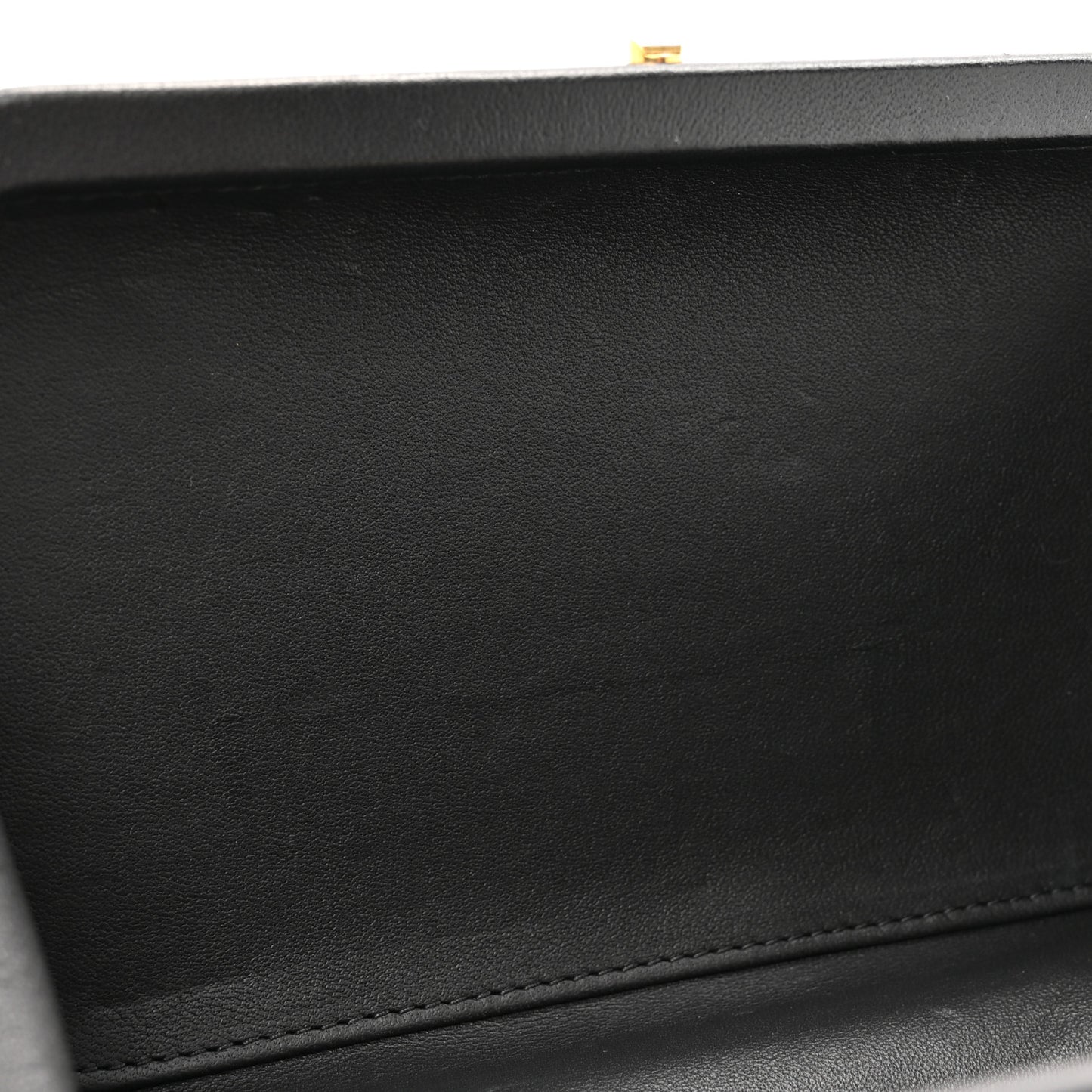 Nappa Intrecciato Knot Clutch Black