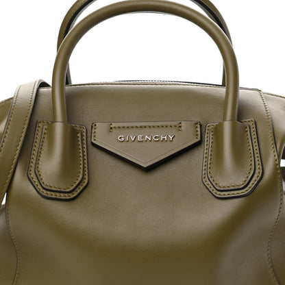 Givenchy Smooth Calfskin Small Soft Antigona Dark Khaki 7 of 9