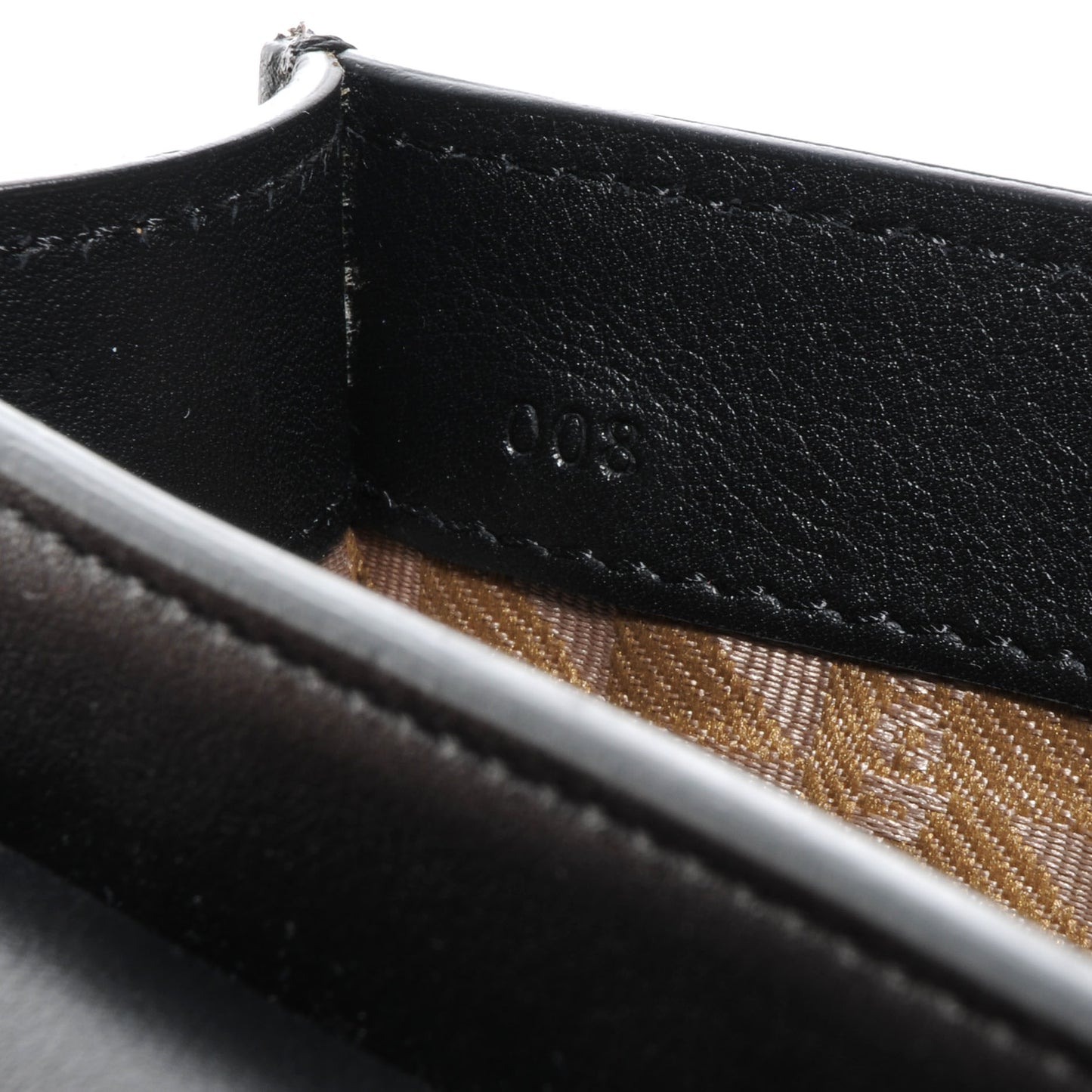 Smooth Calf PS11 Wristlet Clutch Black
