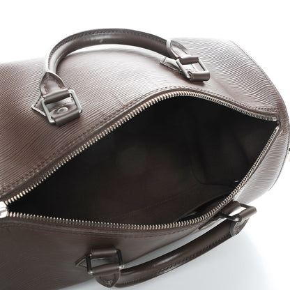 Louis Vuitton Epi Speedy 30 Moka 5 of 9