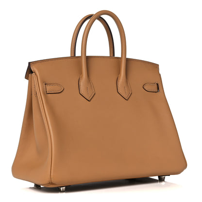Hermes Swift In & Out Birkin 25 Biscuit 3 of 12