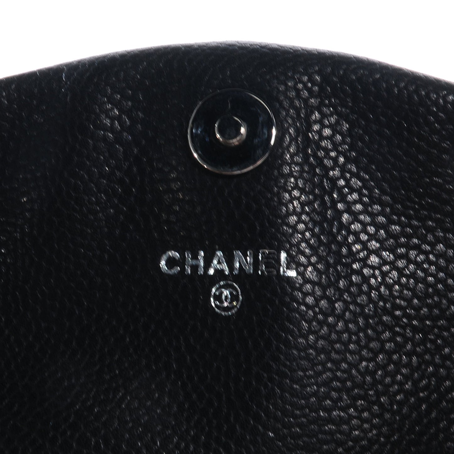 Caviar Half Moon Wallet On Chain WOC Black