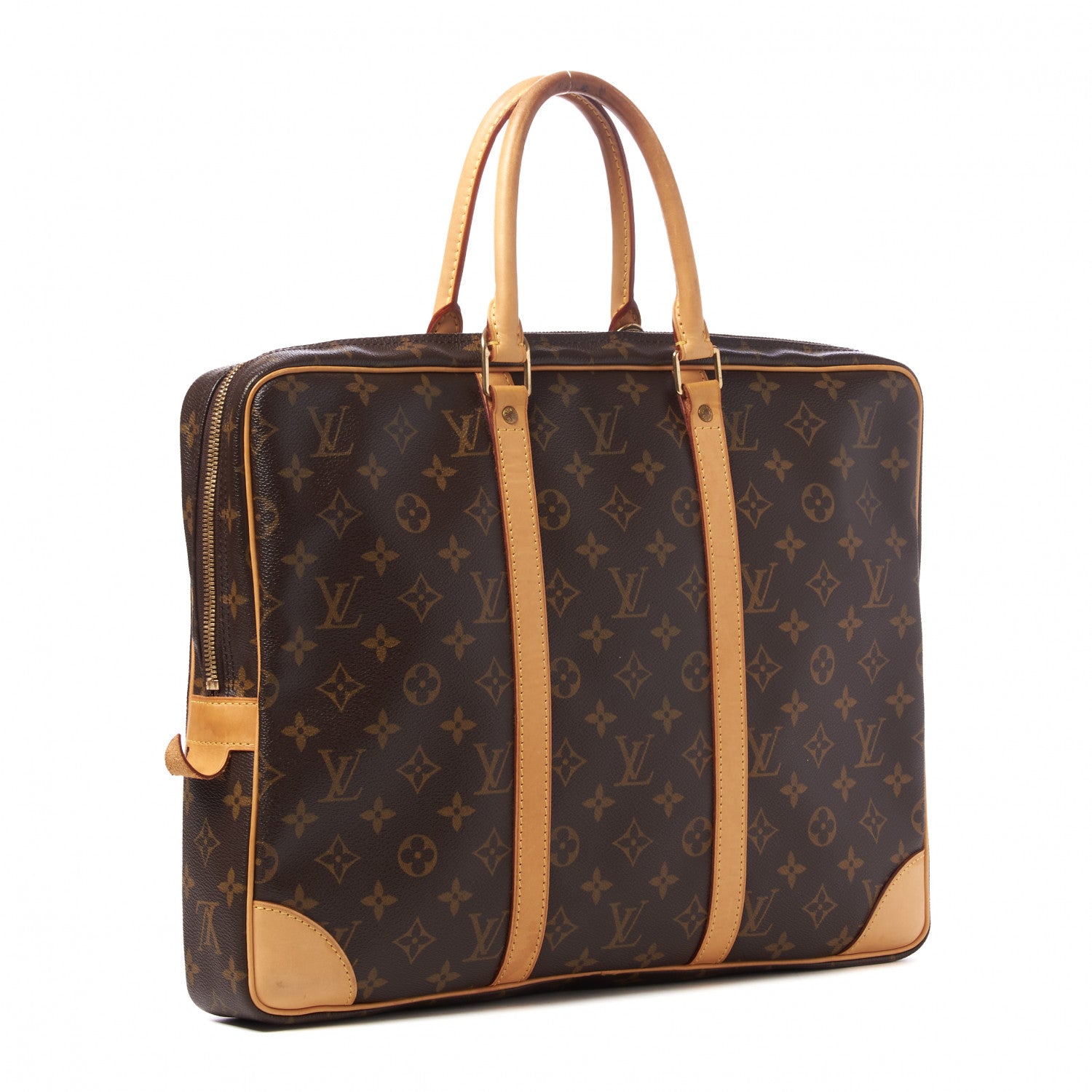 Louis Vuitton Monogram Porte-Documents Voyage Briefcase 2 of 8