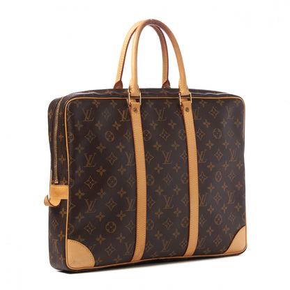 Louis Vuitton Monogram Porte-Documents Voyage Briefcase 2 of 8