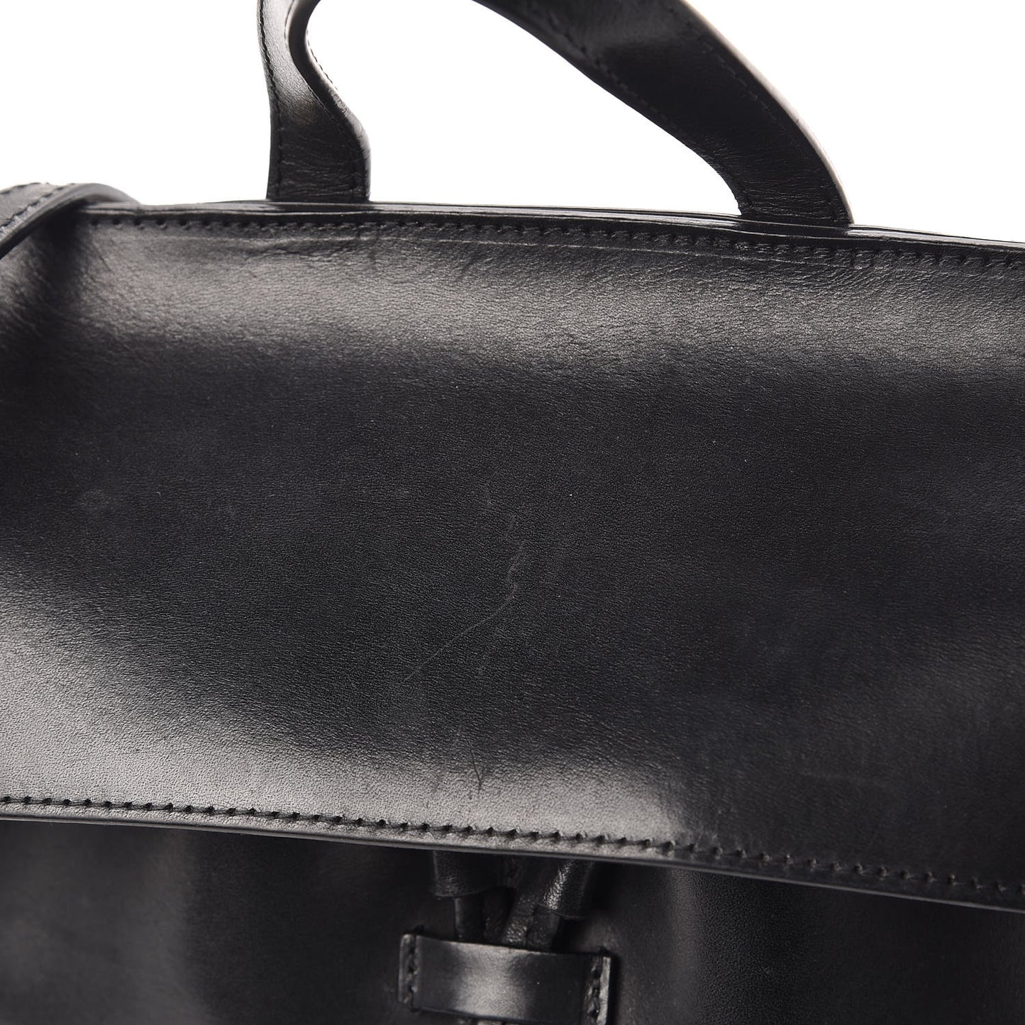 Calfskin Mini Mini Lady Bag Black
