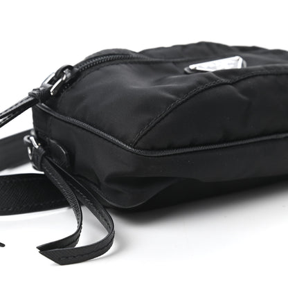 Prada Tessuto Nylon Saffiano Belt Bag Black 6 of 10