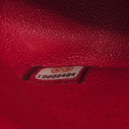 Chanel Caviar Quilted Jumbo Double Flap Red 8 of 9