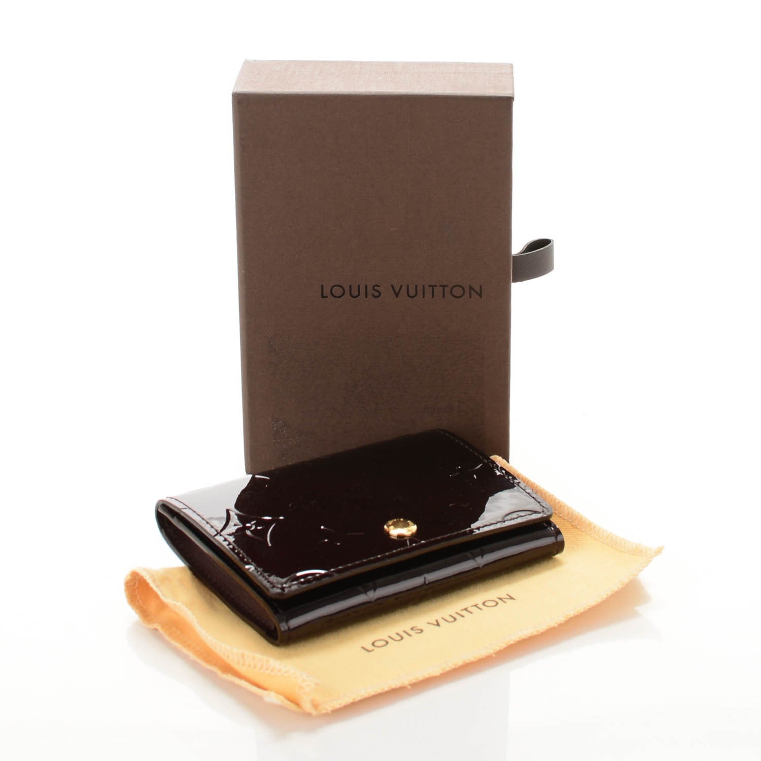 Louis Vuitton Vernis Business Card Holder Amarante 4 of 6