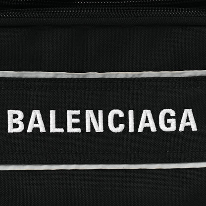 Balenciaga Nylon Logo Sport Camera Bag Black 7 of 10