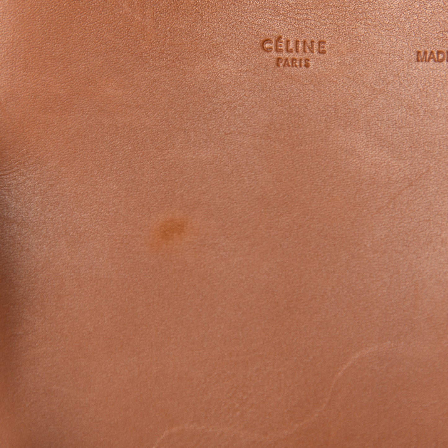 Smooth Calfskin Medium Belt Cabas Phantom Brown