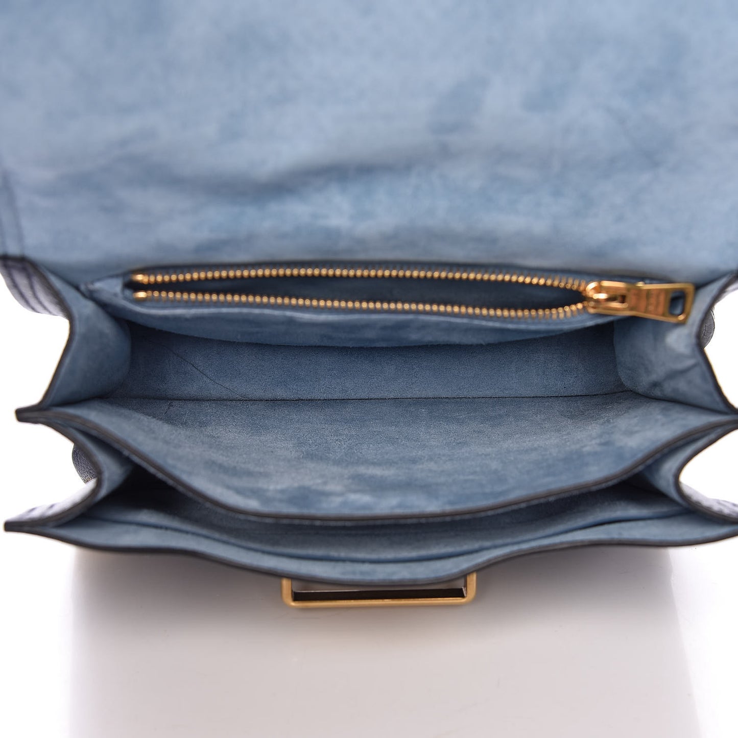 Glace Calf Soft Cahier Bag Baltico Astrale