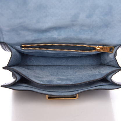 Prada Glace Calf Soft Cahier Bag Baltico Astrale 5 of 13