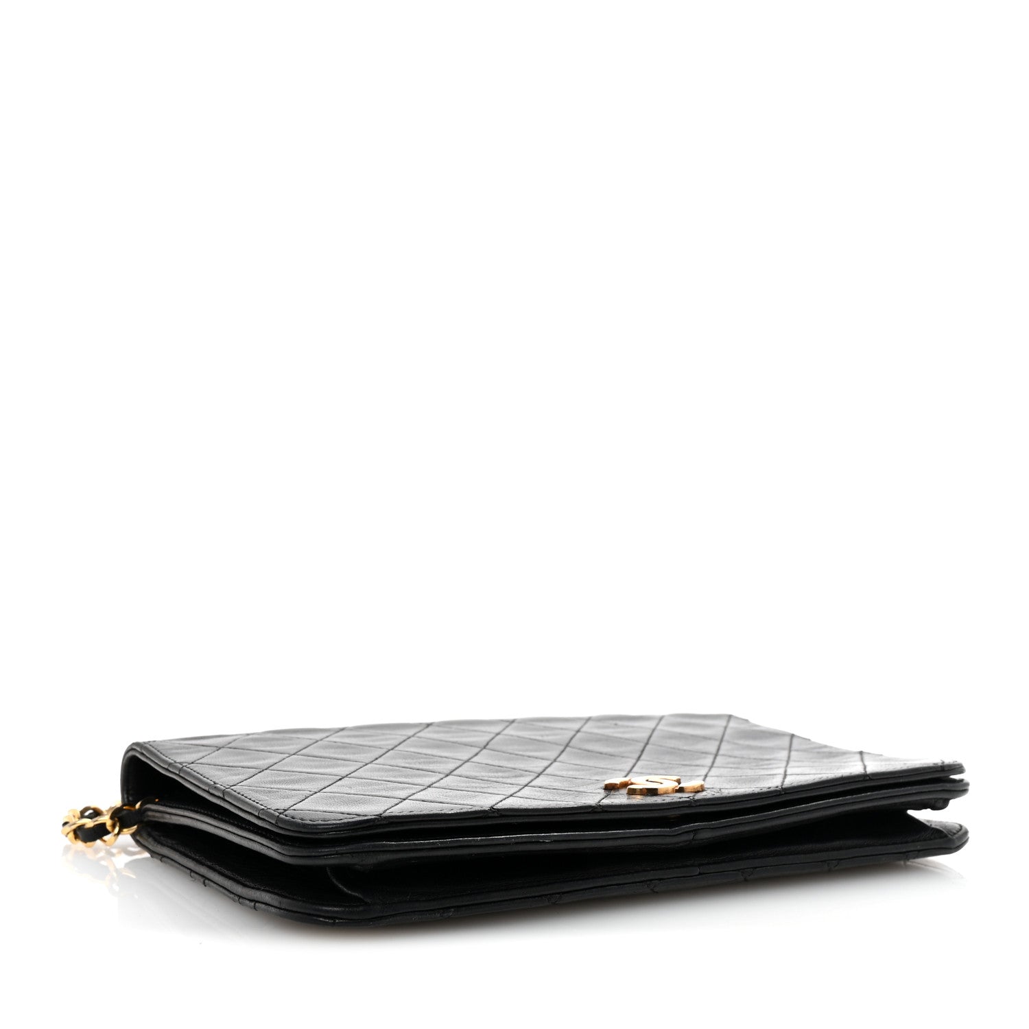 Chanel Lambskin Quilted Small Single Flap Bag Black 4 of 11