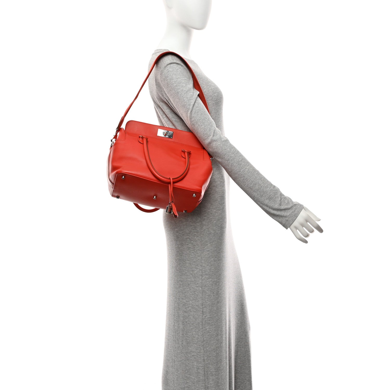 Hermes Swift Toolbox 26 Rouge Casaque 2 of 10