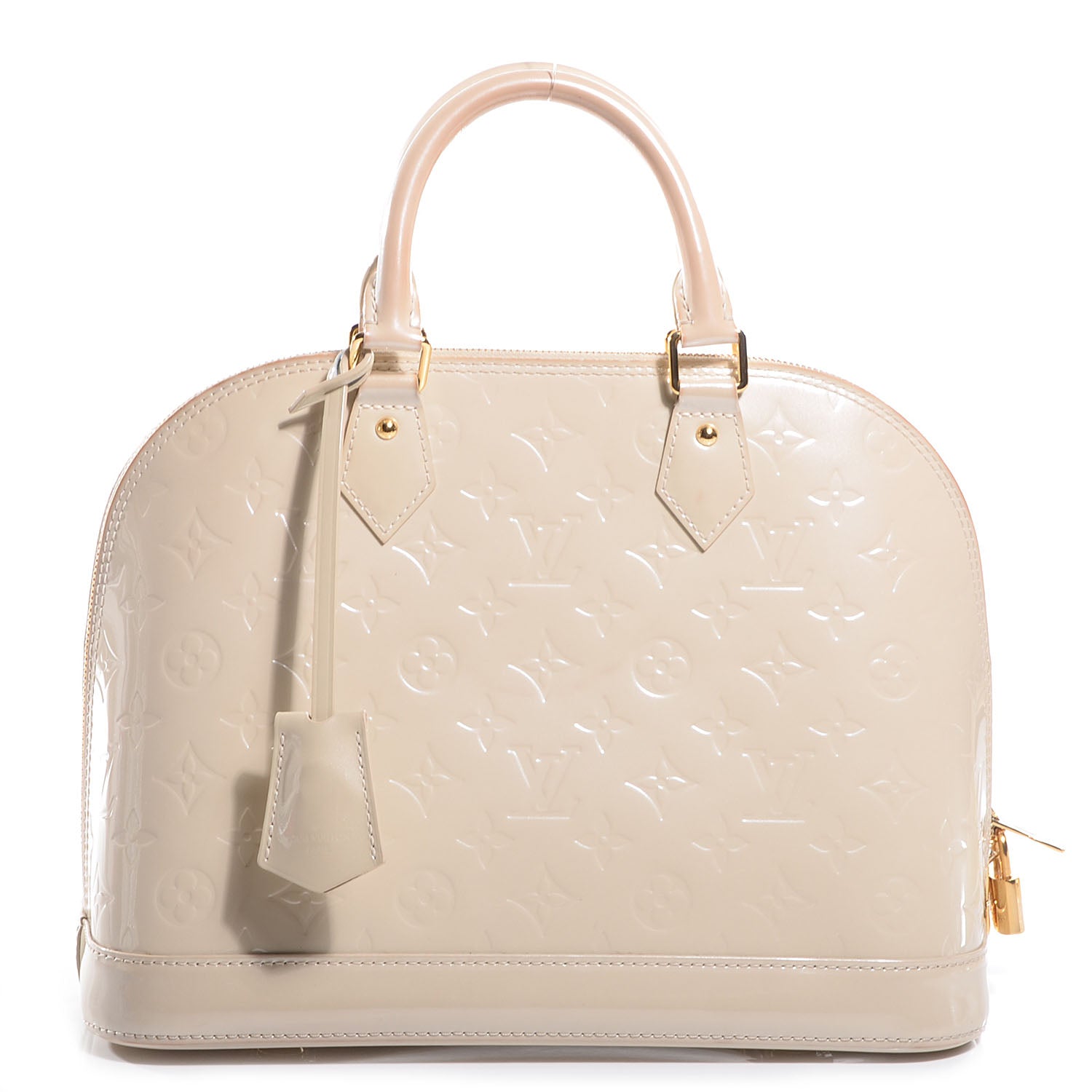 Louis Vuitton Vernis Alma PM Blanc Corail 1 of 7