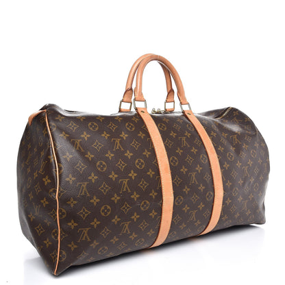 Louis Vuitton Monogram Keepall 55 3 of 11