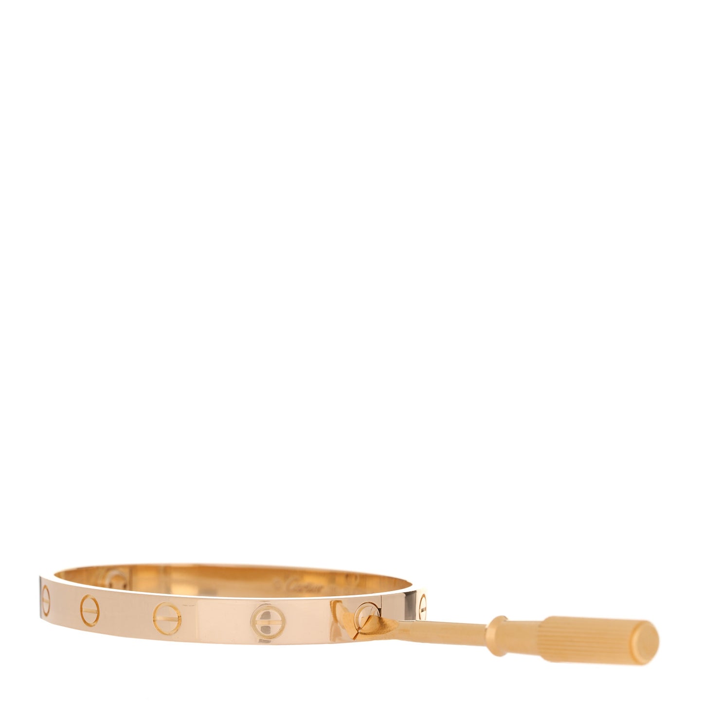 18K Yellow Gold Love Bracelet 16