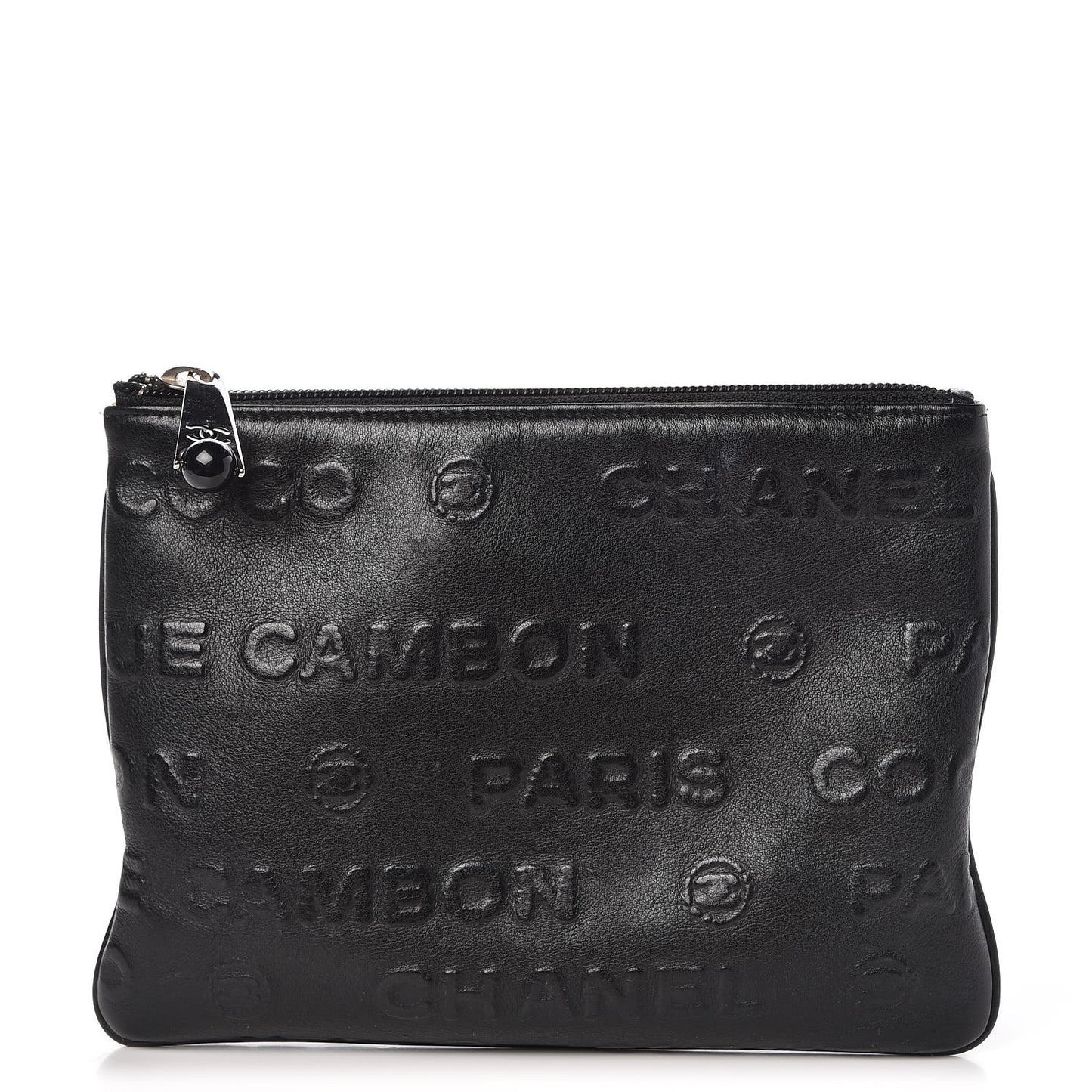 Calfskin Small Unlimited Pouch Black
