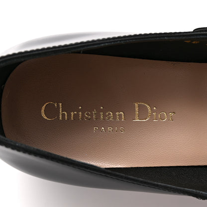 Christian Dior Brushed Calfskin Uniform 30mm Pumps 40 Black 8 of 10