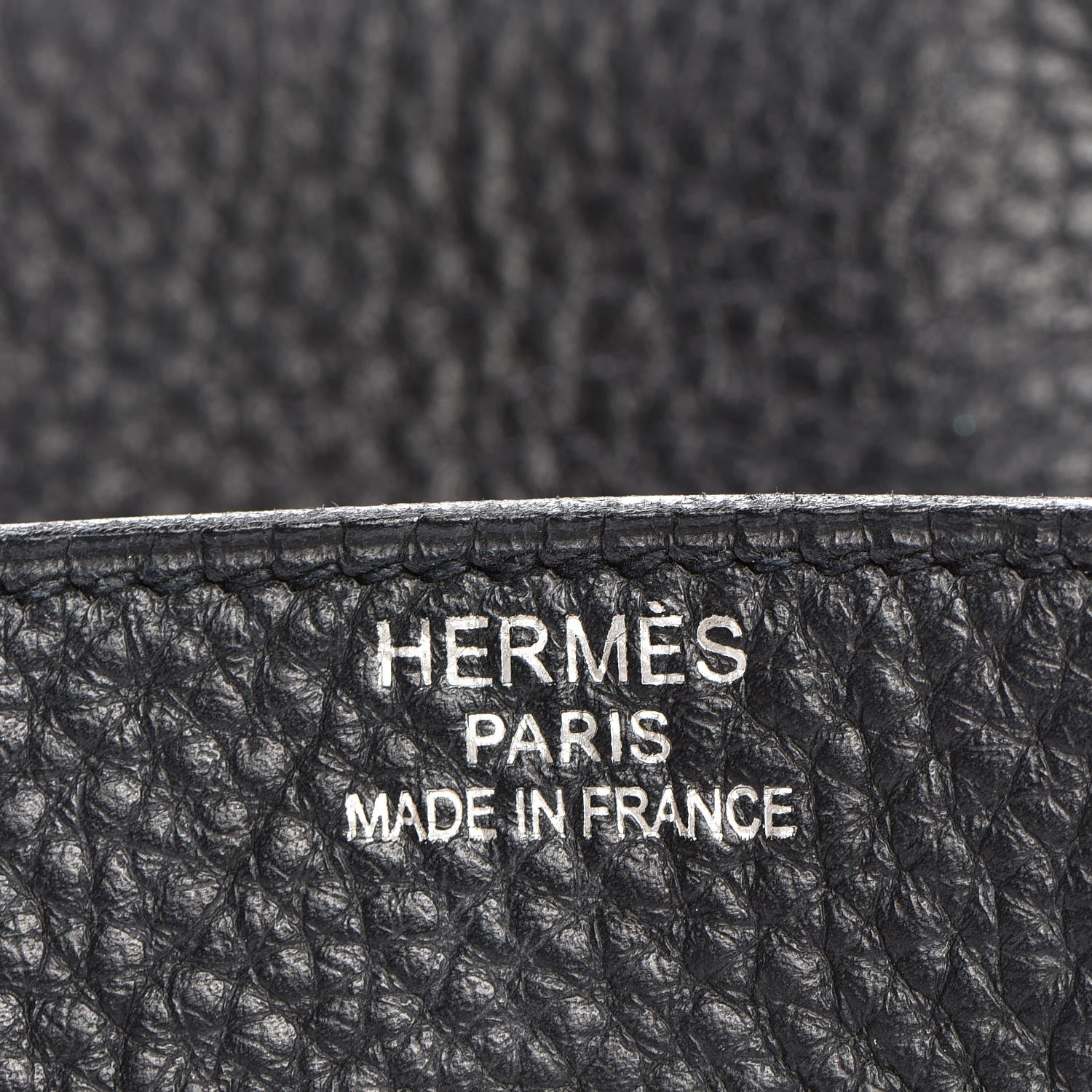 Hermes Taurillon Clemence Birkin 35 Black 13 of 26