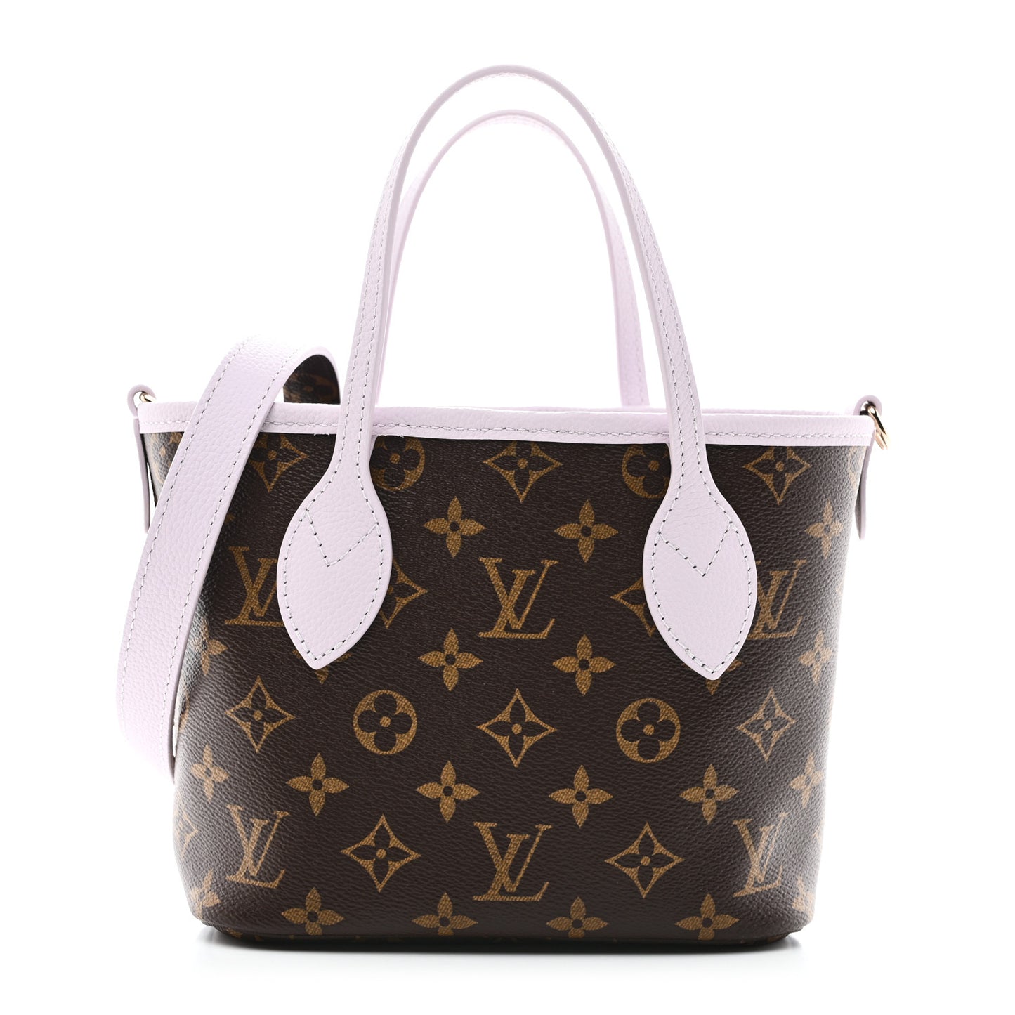Monogram Neverfull Inside Out Bandouliere BB Misty Lilac